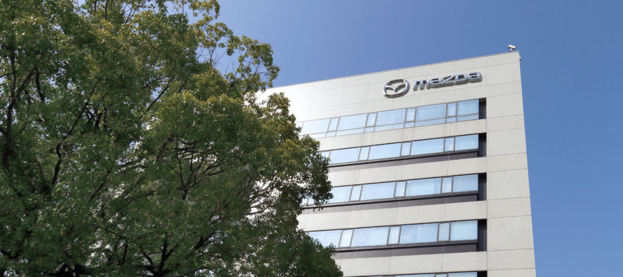 Unternehmenssitz von Mazda in Hiroshima, Japan